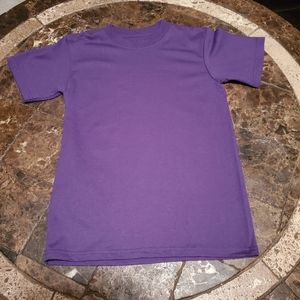 5/25 Soffe Solid purple L 14-16 UNISEX SHIRT NWOT